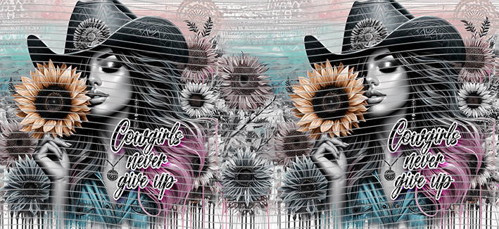 16oz Sunflower Girl-SU-94